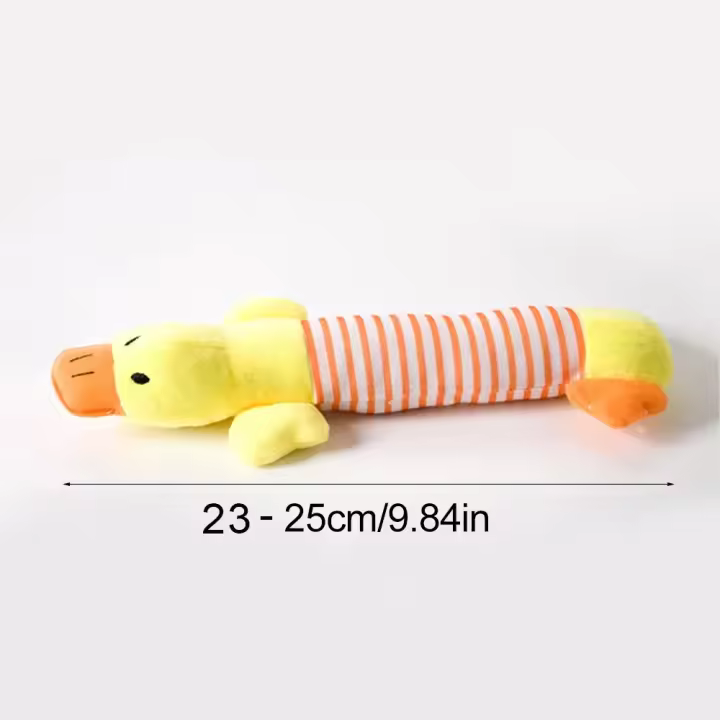 Juguete Divertido para Perros Sin Relleno, Chirridos, Juguete Masticable de Peluche Duradero - 1