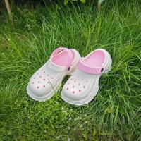Pisando zapatos de agujero de mierda nuevas zapatillas exteriores de suela gruesa que aumentan las zapatillas casuales de playa Baotou - details 4