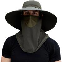 Gorra de Sol Plegable para Hombres Gorra de Vaquero de Ala Grande Anti-UV - details 0