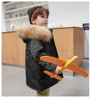 Chaqueta de Plumífero de Pato Blanco para Invierno 2025 Abrigo Exterior Cálido para Niños y Niñas - details 26