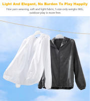 Chaqueta de senderismo con protección UV para hombre y mujer, cortavientos impermeable de secado rápido, Unisex, L02 - details 5