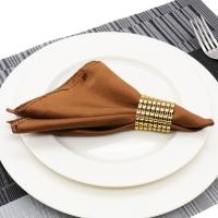 Pañuelos de Satén Reutilizables 50*50cm Ideal para Bodas Románticas, Fiestas, Hoteles, Restaurantes - details 7