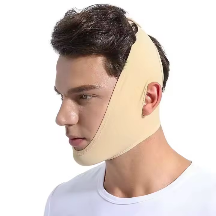 Slim Hombres y Mujeres, Se vende para el cuidado de la piel, Cinturón con forma de Elevación, Reduce La Amapola, Mascarilla facial adelgazante - 1