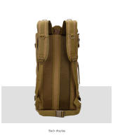 Mochila táctica militar para exteriores para hombre, bolsa de Camping, montañismo, senderismo, viaje, Molle 3P, 60L, 50L - details 14