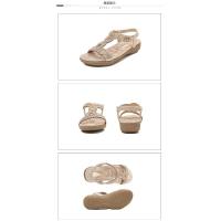 Sandalias de Mujer Verano 2025 Diseño Boho con Cristales en Forma de 8 - details 5