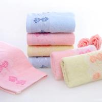 Toalla de Cara Suave de Algodón para Adultos Estampado de Flor de Baño de Spa Tamaño 32*73cm - details 1