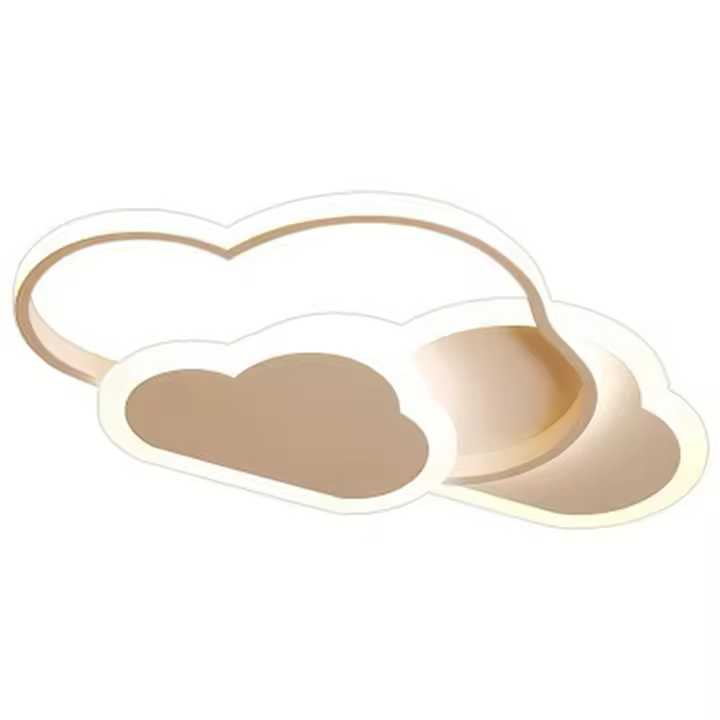 Lámpara de techo LED para habitación de los niños, luces creativas, lámpara de techo regulable, lámpara de nube moderna - 1