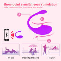 Estimulador de Placer Huevo Vibrante Inalámbrico Control Remoto APP Masajeador de G-spot y Vagina - details 8