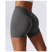 Pantalones de yoga elásticos y abrasivos, pantalones ajustados para fitness, levantamiento de cadera y abdomen, pantalones para correr - details 11