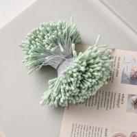 Pistil Artificial con gotas de agua de 6CM, accesorios de plástico para hacer flores, melocotón, albaricoque, flor de melocotón, 400 piezas - details 7