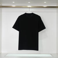 Camiseta Deportiva de Algodón Puro para Hombres Cuello Redondo, Estampado de Logotipo Delantero, Estilo Básico Casual para el Verano - details 13