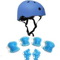 Conjunto de Casco de Bicicleta Ajustable para Niños Protección Deportiva de Seguridad para Rodillas, Rodillas, Muñecas Ideal para Bicicleta, Monopatín, Scooter - details 16