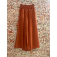 BUNO-Pantalones informales versátiles minimalistas para mujer, pantalones elásticos empalmados de cintura alta con bolsillos y pliegues, holgados, de color liso, a la moda, verano 2024 - details 14