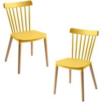Miguel - Packs Sillas Comedor - Pack 2 Sillas Leka - Blanco - details 7