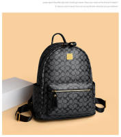 Mochila de gran capacidad para mujer, mochila pequeña versátil de cuero suave impermeable, bolsa de viaje al aire libre - details 2