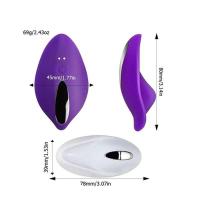 Empaque privado SEXY Wear Vibrador Clitorial Juguete Sexual Para Control Remoto Punto G Dildo Anal Huevo Vibrador Mariposa Masajeador de Panties Producto para Adultos - details 5