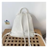 Mochila pequeña simple mochila de mujer bolsa pequeña de lona pequeña y liviana salir viaje de excursión de primavera - details 24