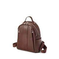 Mochila de piel de vaca de primera capa versátil de gran capacidad Mochila de mujer bolso versátil de cuero suave - details 7