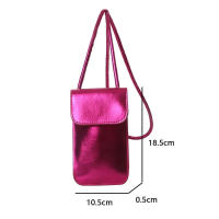 Bolso bandolera de cuero PU sólido para mujer, bolso para teléfono móvil - details 20