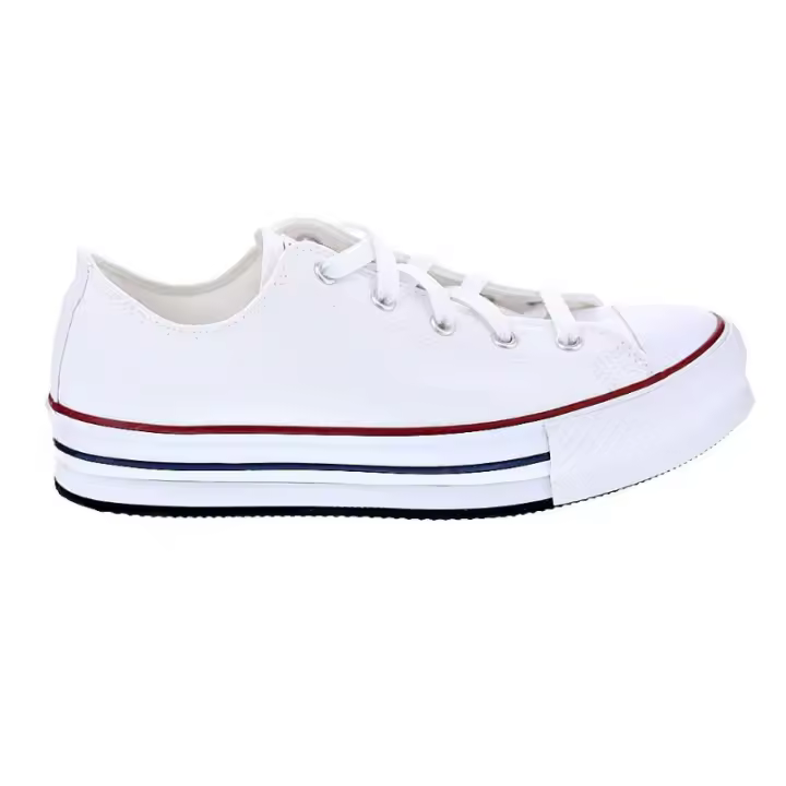 Zapatillas Mujer modelo Chuck Taylor All Plataforma Star lona Blanco - 1
