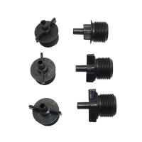 Conectores rápidos de agua de 1/2 ", rosca macho a 6mm, accesorios de tubería de riego para jardín y agricultura, conectores de boquilla atomizadora, 20 Uds. - details 2