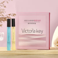 Conjunto de Perfume Dorado Portátil Fragancia Natural Duradera de 3ml Spray Corporal para Mujeres - details 24