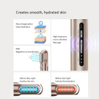 Uso doméstico, iones negativos ultrasónicos, Nano hidratación Facial, EMS, dispositivo de introducción de vibración de belleza, instrumento de inyección de oxígeno - details 3
