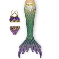 Traje de baño de sirena, traje de baño para niñas, nuevo traje de princesa de sirena, cola de sirena, traje de rendimiento para niñas - details 7