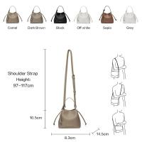 Bolso de cubo para mujer de gran capacidad con cordón con para llevar a mano cesta de verduras bolso de moda bolso de hombro pequeño bolso de mano - details 7