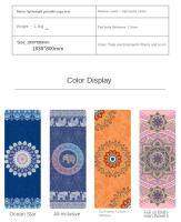 Estampado extra grueso de elastómero termoplástico, antideslizante,183x68x0,15 cm , pulgadas para yoga, pilates y fitness - details 1
