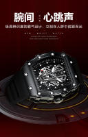 Reloj de hombre de marca suiza, hueco, luminoso e impermeable. - details 6