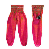 Hombres Mujeres Casual Suelto Hippy Pantalones - details 30
