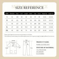 Uniforme médico ajustado para mujer, conjuntos de batas, accesorios de enfermería, batas de cirugía hospitalaria, clínica Dental, salón de belleza, ropa de trabajo - details 0