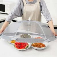 Red lavable plegable para alimentos, mosca, mesa, cubierta para platos a prueba de insectos, accesorios de iluminación para el hogar y la cocina - details 0