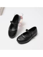 Zapatos de cuero de estilo coreano para niñas, calzado de princesa elegante y versátil, antideslizante, fondo suave, novedad de otoño, 2024 - details 2