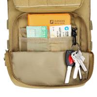 Glovento - Bandolera Táctica Urbana con MOLLE Camuflada para Senderismo y Ciclismo - details 32
