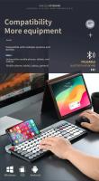 Teclado inalámbrico portátil para ordenador portátil, dispositivo silencioso con Bluetooth, 2,4G - details 7
