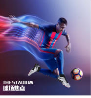 Alta parte superior transpirable zapatos de fútbol hierba artificial antideslizante zapatillas - details 7