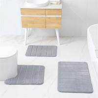 Alfombra de Baño de Espuma de Memoria Ultra Suave Antideslizante, Absorbente de Agua, Alfombra de Ducha Gruesa Hecha en China - details 8