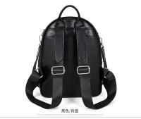 Mochila pequeña de cuero negro para niñas, bolso de hombro pequeño rosa para teléfono móvil, mini mochila informal - details 23