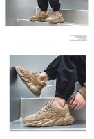 Tendencia versátil malla casual correr deporte zapatos de aumento de altura - details 5
