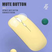 Ratón Bluetooth 5,0 para tableta, ordenador portátil, ratón inalámbrico ultrafino, recargable, botón de silencio de 2,4 GHz - details 3