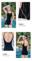 361 traje de baño de una pieza ángulo plano ajuste delgado nuevo entrenamiento deportivo profesional competencia conservadora comodidad de natación para mujeres - details 5