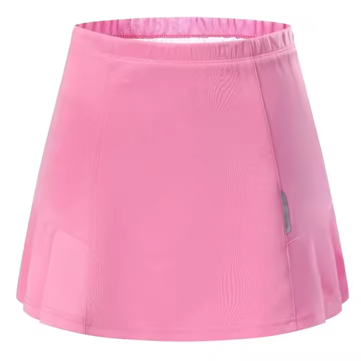 Falda corta deportiva de cintura alta para mujer, pantalones cortos forrados, Fitness, Yoga, secado rápido, faldas deportivas para correr, falda de tenis, ropa de Golf para verano - 1