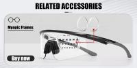 SCVCN-gafas de sol fotocromáticas doradas para ciclismo, lentes deportivas para bicicleta de montaña y carretera, protección UV400 - details 0