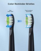 Cabezas de Cepillo de Dientes Eléctrico Fairywill Reemplazo Juego de 4 para FW-E11 E10 E6 D7S Material de Silicona Producto Peligroso Normal - details 0