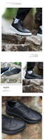 Fondo grueso primera capa de cuero de vaca de los hombres nuevo impermeable transpirable cómodo zapatos casuales marea garantía de calidad un año - details 4