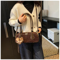 Nuevo versátil retro textura mate bolsa de axilas bolso de hombro moda portátil bolso de bolos mujeres - details 25