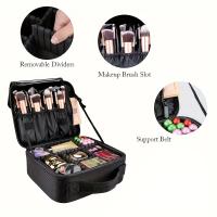 Bolsa de Cosméticos Clásica Estuche de Pincel de Belleza Profesional para Mujer - details 0