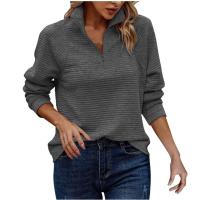 Sudadera Básica de Manga Larga para Mujer Estilo Y2K en Rosa Moda de Primavera y Otoño - details 4